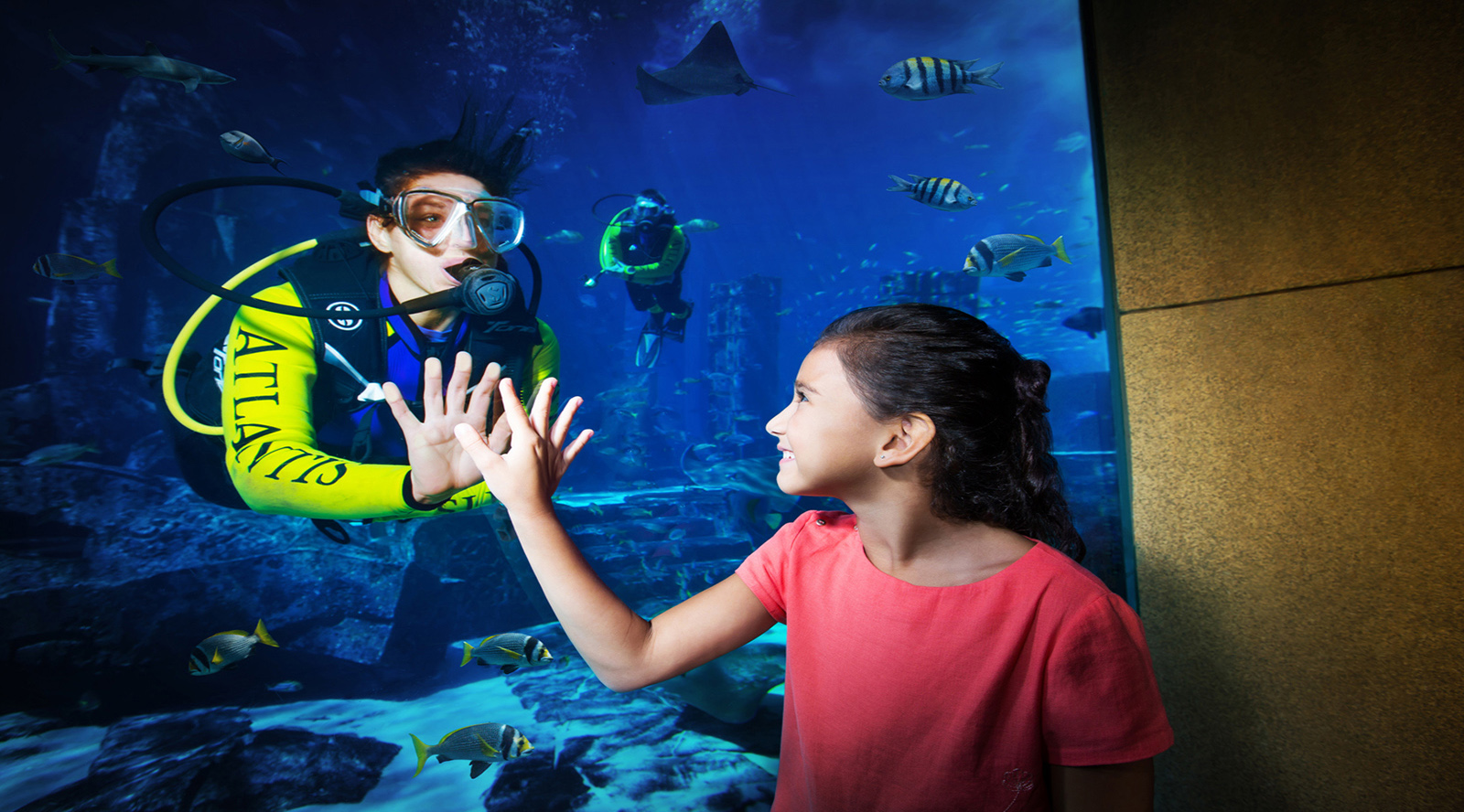 The Lost Chambers Aquarium at Atlantis the Palm